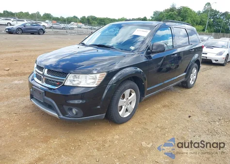 2012 Dodge Journey Sxt из США, поврежденный, VIN 3C4PDDBG6CT325313